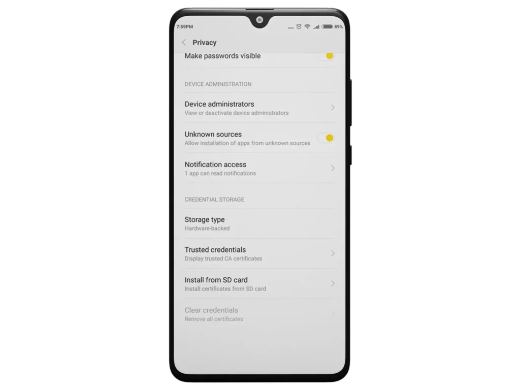 2. Adjust Your Device Settings